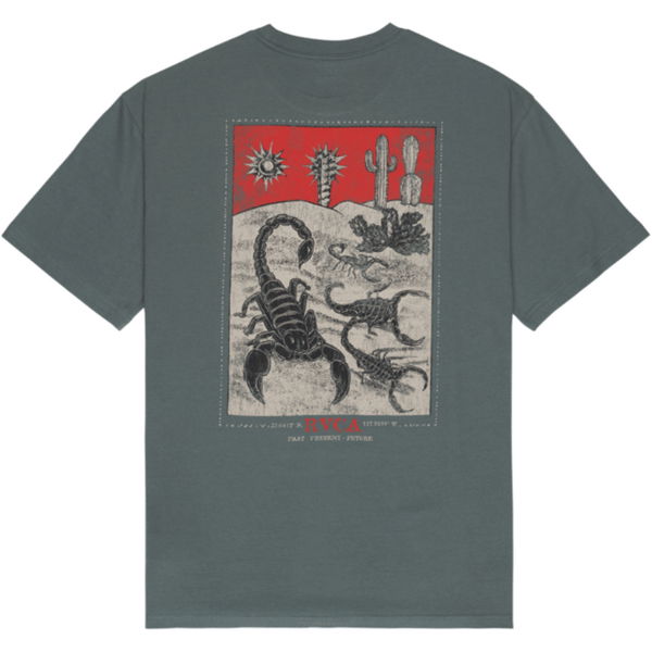 2026 RVCA Mens Scorpo T-Shirt EVYZT00380 - Balsam Green
